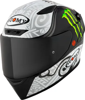 Produktbild von Suomy Track-1 Bagnaia Winter Test Monster Replica Helm, weiß, 2XL (63)