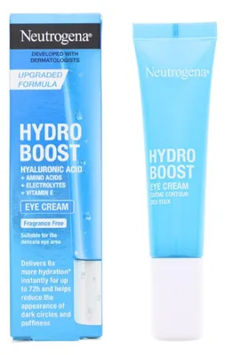 Produktbild von 2 x Neutrogena Hydro Boost Augencreme Parfümfre Augenpflege je 15ml