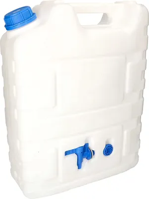 Zdjęcie produktu dla KOTARBAU® Plastikowy pojemnik na wode pitna z kranem 20L bezpieczny dla zywnosci