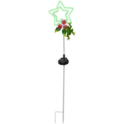 Produktbild von Star Trading 482-43, Leichte Dekorationsfigur, Grün, 106 Glühbirne(n), LED, Solar, 760 mm