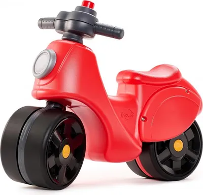 Image de FALK  Jeździk Scooter Strada Scooter Czerwony Ciche Opony od 1 Roku