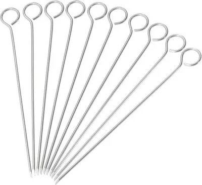 Produktbild von Rouladennaald 10 cm aus rostfreiem Stahl - 10 Stück
