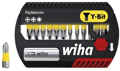 Immagine prodotto di Wiha 41827 Wiha Bit-Set FlipSelector Y-Bit 41824, 13-tlg.