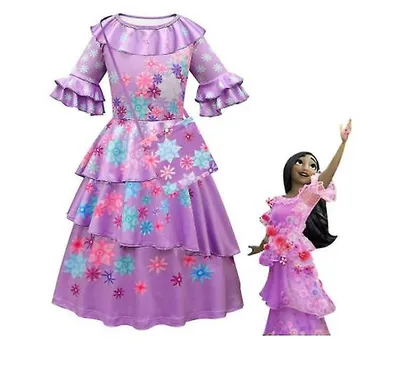 Produktbild von Kinder Encanto Kostüm Isabela Madrigal Cosplay Prinzessin Dress150cm
