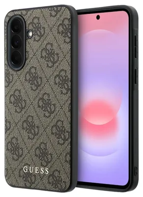 Obrázok produktu pre Guess 4G Classic púzdro pre Samsung Galaxy A37 5G hnedé (GUHCSA37G4GFBR)