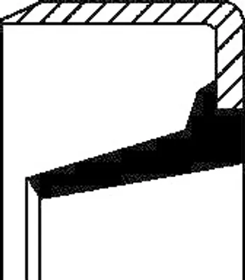 Produktbild von CORTECO Dichtring 01027785B NBR (Nitril-Butadien-Kautschuk)