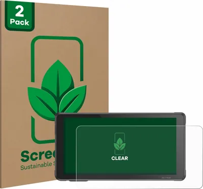 Produktbild von 2x ScreenLeaf Schutzfolie für Interphone RideSync Sync55 nachhaltiger Displayschutz Display Schutz Folie Klar Transparent