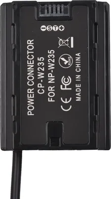 Zdjęcie produktu dla Kabel zasilający DC 5,5 * 2,1 mm do złącza atrapy akumulatora CP-W235, zamiennik do Fujifilm X-T4