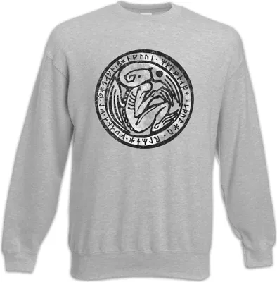 Produktbild von Urban Backwoods Cthulhu Patch, Sweatshirt, Farbe: Hellgrau, Größe: L
