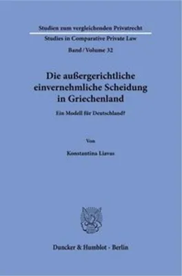 Image de Die außergerichtliche einvernehmliche Scheidung in Griechenland