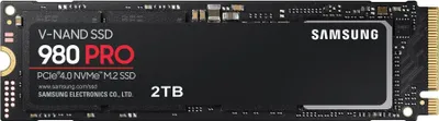 Produktbild von Samsung SSD 980 PRO 2TB MZ-V8P2T0BW NVMe M.2