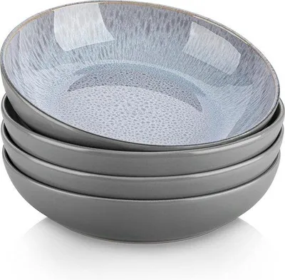 Produktbild von Suppenbecher Set von 4, tief, multifunktional, für Pasta, Nudeln, Ramen