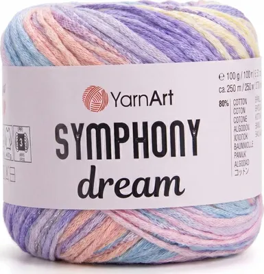Zdjęcie produktu dla Yarn Art Symphony Dream 3117 Przędza dziewiarska