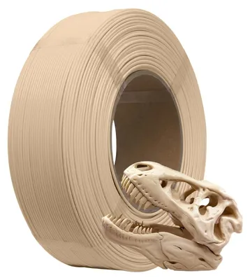 Produktbild von eSUN PLA+ Refill Filament 1.75mm, Knochen weiß, 1KG