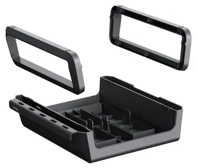 Produktbild von Fellowes 100016560, Freistehend, 15 kg, Höhenverstellung, Schwarz, Grau