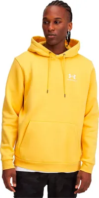 Productafbeelding van Under Armour Icon Fleece Hoodie, geel, maat XL / Regular, voor heren, kleur geel, maat XL