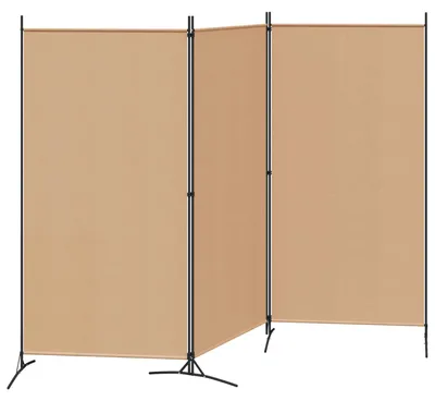 Produktbild von “2026 Modern“ Beige 3-teiliger Raumteiler Beige 260 x 180 cm Stoff - Designermöbel 98559 - Paravents