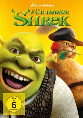 Produktbild von Shrek #4 (DVD) Für immer Shrek Min: 89DD5.1WS Dreamworks, Neues Cover