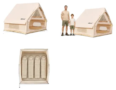 Productafbeelding van Opblaasbaar tent, geschikt voor 5-8 personen, snelle automatische opzet, 6,3 meter