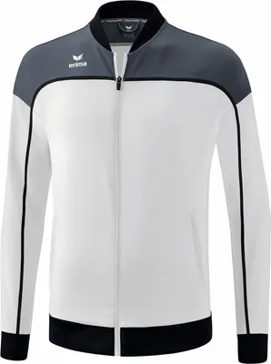 Produktbild von Erima Change By Erima Präsentationsjacke Weiß/Schiefergrau/Schwarz - L