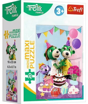 Produktbild von Puzzle 20 miniMaxi Treffle Tag 2 TREFL