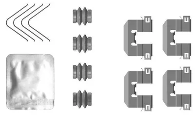 Immagine prodotto di Set Di Pastiglie Freno Kia T. Rio Stonic 17-