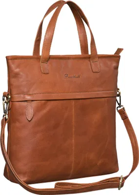 Produktbild von Benthill Shopper Damen Leder - Bag Beutel aus echtem Rindsleder - Große Vintage Umhängetasche - Schulterbeutel / Schultertasche - Handtasche
