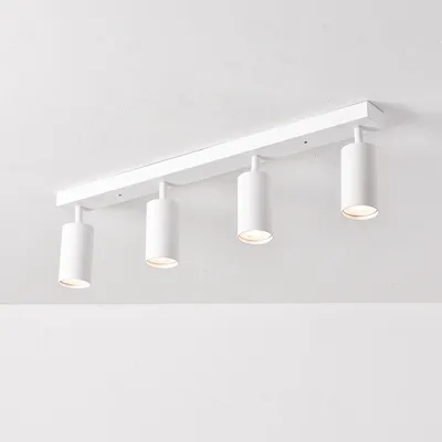 Produktbild von LED 4-flammig schwenkbare Deckenleuchte | Deckenspots mattweiß
