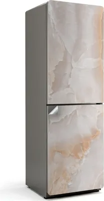 Obrázek produktu pro Přírodní mramorový vzor - Samolepka na lednici - Dekorace na lednici - Samolepicí fólie na lednici - Dekorace do kuchyně - 60x180 cm