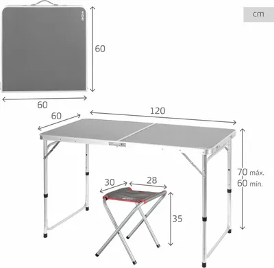 Obrázek produktu pro Aktivní šedý stůl