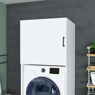 Immagine prodotto di Armadio soprapiano Roomart, armadio multiuso, "B1-W-S-ATL", L x P x A: 61,8 x 67 x 66,8 cm
