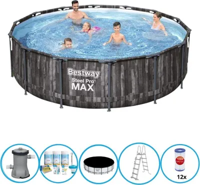 Obrázek produktu pro Bestway - Pool Steel Pro MAX - Sada bazénů - 427x107 cm