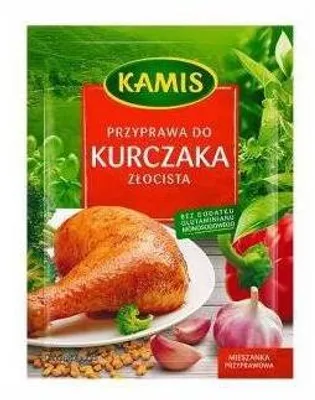 Zdjęcie produktu dla Kamis Przyprawa Do Kurczaka Złocista 20g