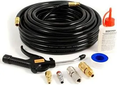 Produktbild von BOSTITCH Druckluftschlauch-Set + Blaspistole + Zubehör - CPACK15
