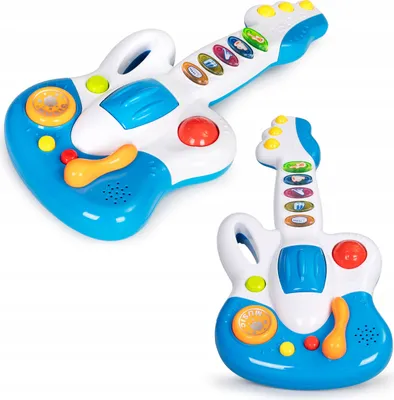 Obrázok produktu pre Elektrická gitara pre deti hudobná hračka zvuky