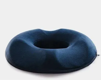 Produktbild von Donut-Kissen zur Druckentlastung, Ringsitz-Donut-Kissen für Ischias, Hämorrhoiden, orthopädische Wundliegen, Prostata, Hämorrhoiden, Geschwüre, Linderung von Steißbein-Rückenschmerzen und bequemes Sitzen