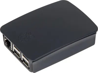Immagine prodotto di Custodia per Raspberry Pi 3 Model B RB-Case+06B, nera