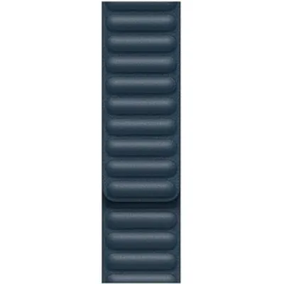 Produktbild von Apple 40mm Baltic Blue Leather Link - S/M, Band, Smartwatch, Navy, Apple, Watch, Leder