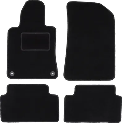 Immagine prodotto di Tappetini in velluto nero per: Peugeot 508 I berlina, station wagon, SW, RXH (2010-2018)