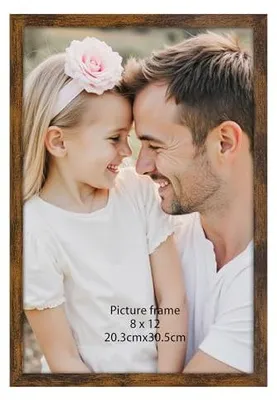 Obrázek produktu pro Rám na fotografie Ditwis, barva hnědá, rozměr 20x30 cm, vhodný pro fotografie a obrázky o rozměrech 30x20 cm, určený k zavěšení na zeď