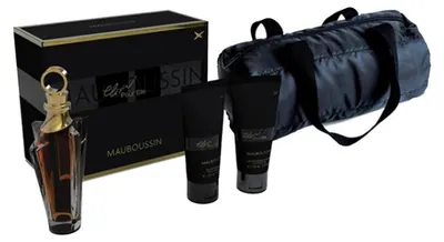 Produktbild von Mauboussin Elixir Pour Elle Coffret Eau de Parfum Spray, Lotion Corporel, Gel Douche & Sac pour Femme