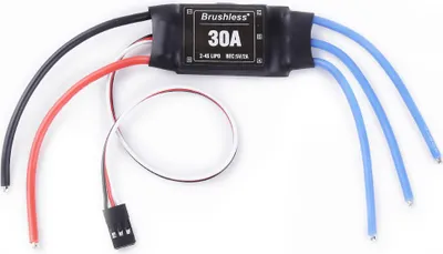 Produktbild von XXD 30A 2-4S ESC Brushless Motor Speed Controller RC BEC T-rex 450 V2 Hubschrauberboot für FPV F450 Mini-Quadcopter Drohne ohne Stecker