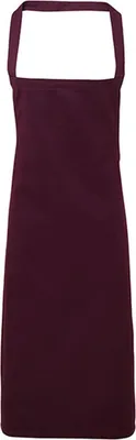 Produktbild von Premier Workwear PR102 | Baumwolle Apron (No Pocket) - 60 x 87 cm - Farbe: Aubergine (ca. Pantone 5115) - Größe: 60 x 87 cm