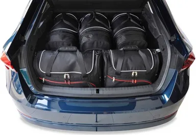 Produktbild von Skoda Octavia Liftback 2020+ Kofferraumtaschen Set 5 Stk