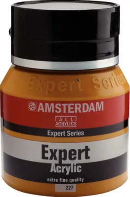 Produktbild von Amsterdam Expert Series Acrylfarbe Flasche 400 ml Gelber Ocker 227