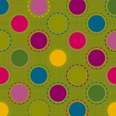 Obrázek produktu pro ARTEBENE Papírové ubrousky Dots, zelená barva mechová, 33x33 cm, 20 kusů