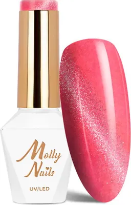 Produktbild von Molly Nails Neon Flashy Cat Eye HEMA-freier Hybrid-Nagellack, 8 g, Nr. 172