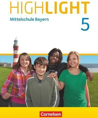 Obrázek produktu pro Highlight 5. Jahrgangsstufe- Mittelschule Bayern - Schülerbuch