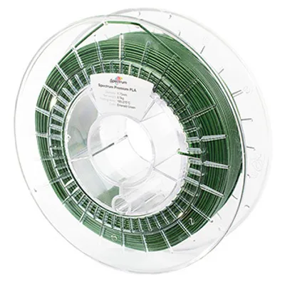 Image de Filament 3D Spectrum, PLA Glitter, 1.75mm, 500g, 80184, vert émeraude