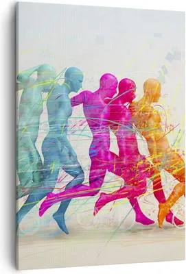 Produktbild von Bild auf Leinwand - Leinwandbild - Einteilig - Spieler Ziel tröpfeln Energie - 50x70cm - Wand Bild - Wanddeko - Wandbilder - Leinwanddruck - Wanddekoration - Leinwand bilder - Wandbild - PA50x70-3177